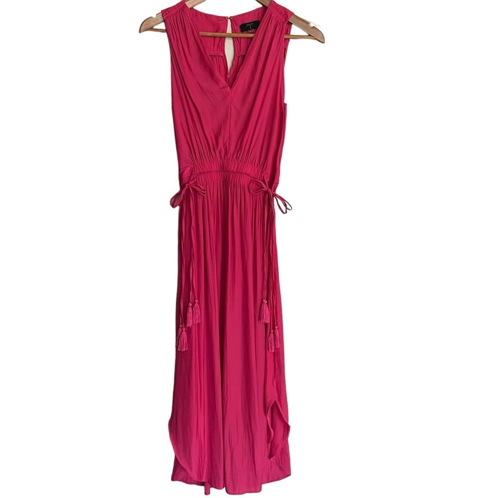 Tahari Pink Midi Dress Size SP